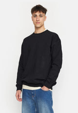 LOOSE CREWNECK - BLACK