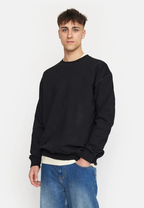 LOOSE CREWNECK - BLACK