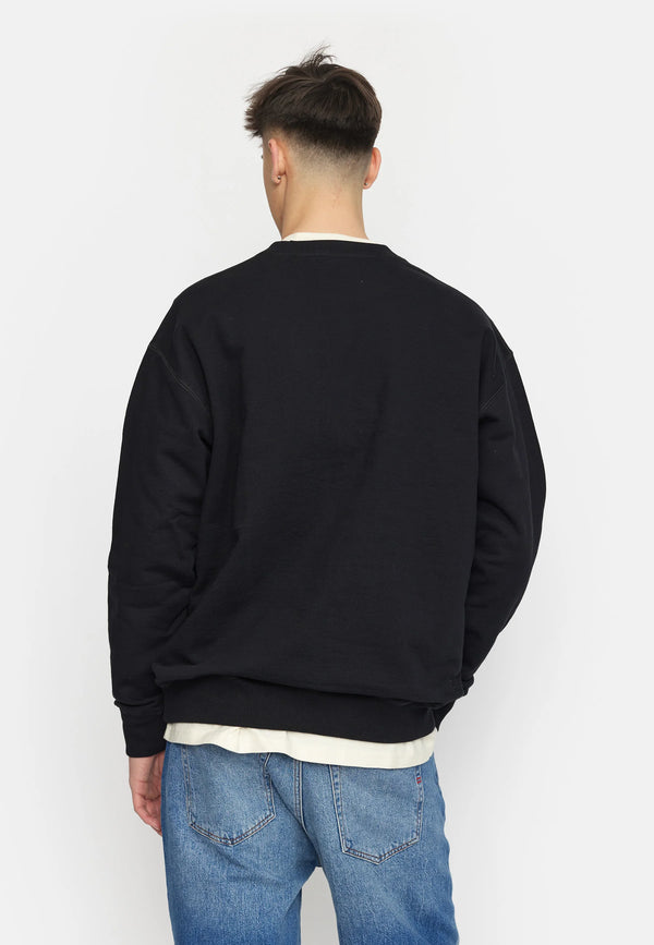 LOOSE CREWNECK - BLACK