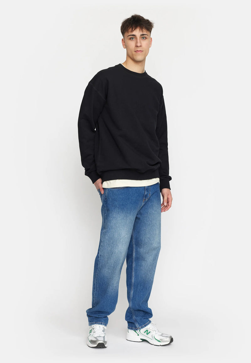 LOOSE CREWNECK - BLACK