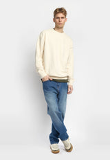 LOOSE CREWNECK - OFFWHITE
