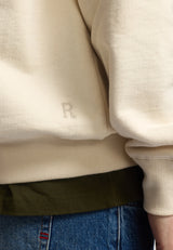 LOOSE CREWNECK - OFFWHITE