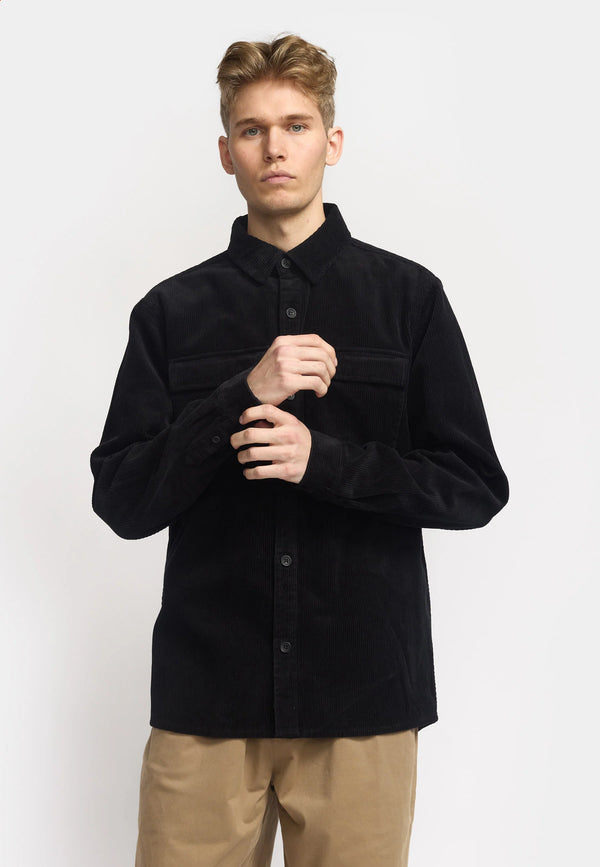 UTILITY OVERSHIRT - BLACK