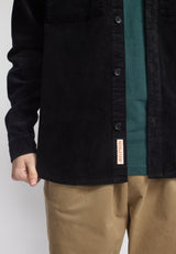 UTILITY OVERSHIRT - BLACK