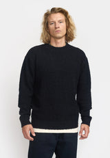 KNIT SWEATER - BLACK