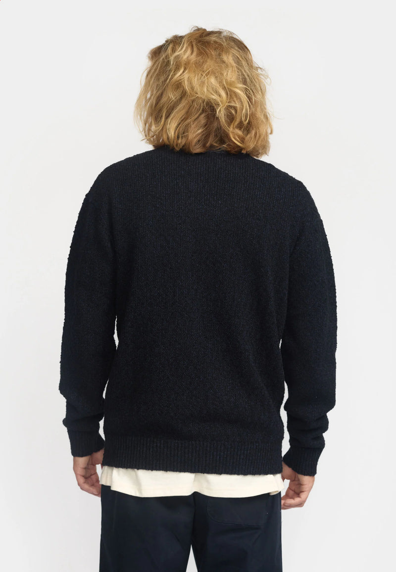 KNIT SWEATER - BLACK