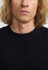 KNIT SWEATER - BLACK