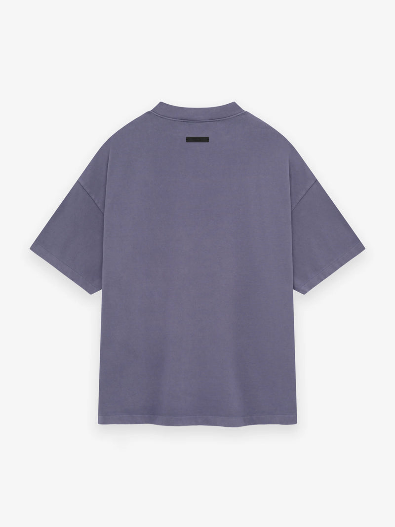 HEAVY CREWNECK TEE - LAVENDER