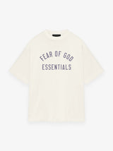 JERSEY CREWNECK TEE - SHELL