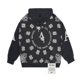 HOODIE "ABANDANA" - BLACK