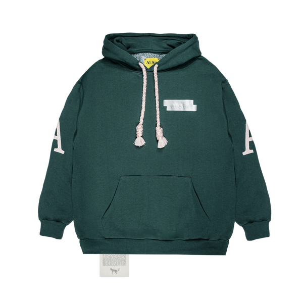 HOODIE ZIP - TENNIS CLUB - GREEN