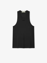 RIB TANK - VINTAGE BLACK