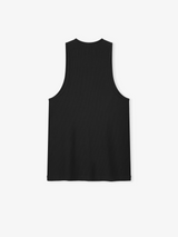 RIB TANK - VINTAGE BLACK
