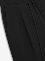 PLEAT FRONT PANT - VINTAGE BLACK
