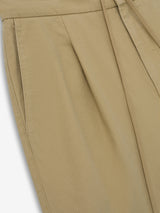 PLEAT FRONT PANT - DUNE