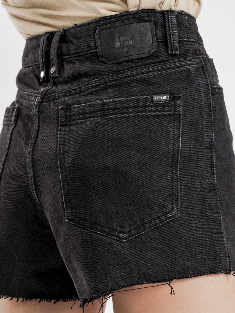 ERIN SHORT FADED BLACK