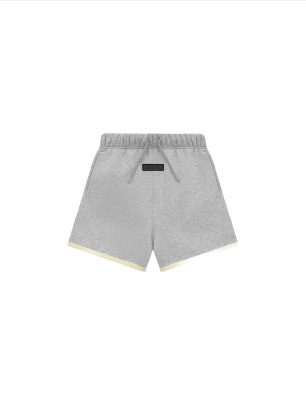 KIDS-SWEAT SHORTS-LIGHT HEATHER GREY