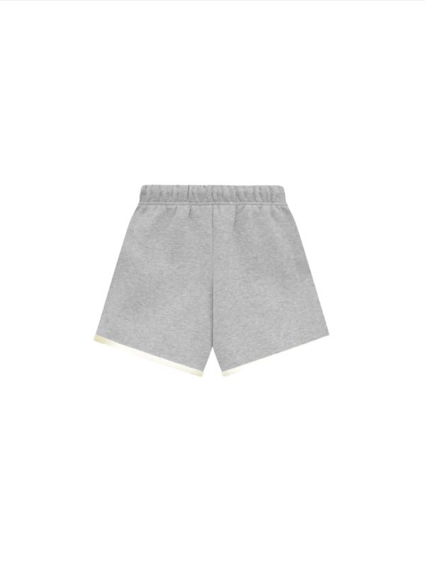 KIDS-SWEAT SHORTS-LIGHT HEATHER GREY