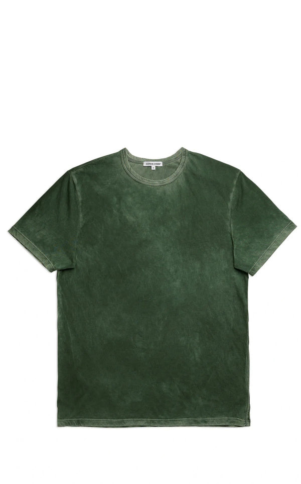 CLASSIC CREWNECK TEE VINTAGE HUNTER