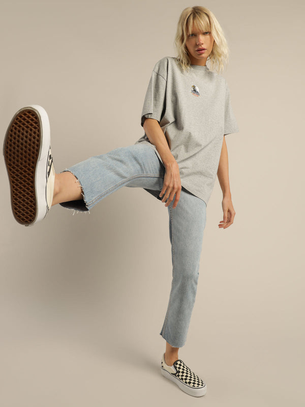CASEY SLIM JEAN  DUST BLUE