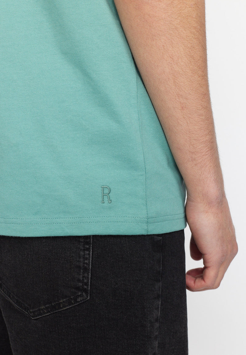 LOOSE T-SHIRT DUST GREEN