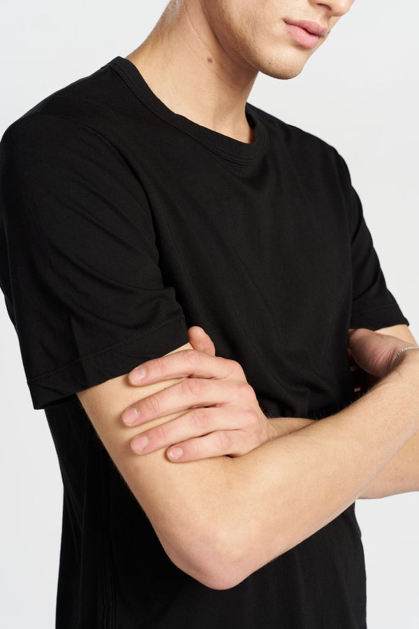 CLASSIC CREWNECK TEE JET BLACK
