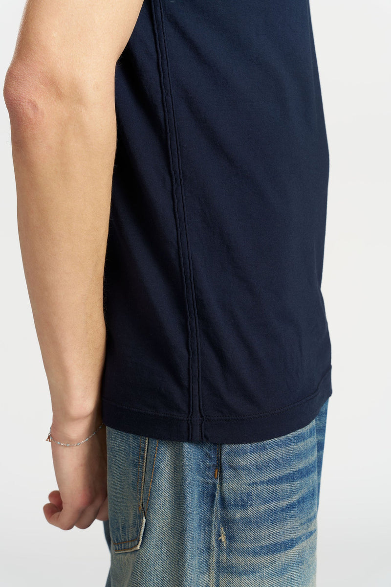 CLASSIC CREWNECK TEE SUPER NAVY