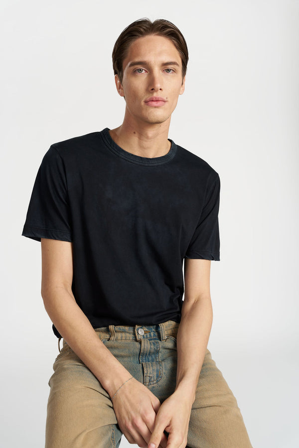 CLASSIC CREWNECK TEE VINTAGE BLACK