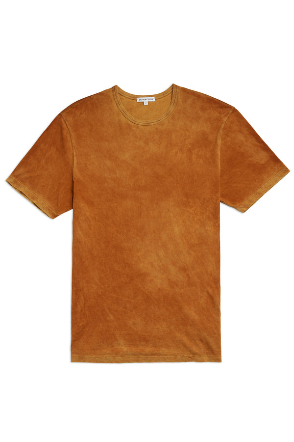 CLASSIC CREWNECK TEE VINTAGE RUST