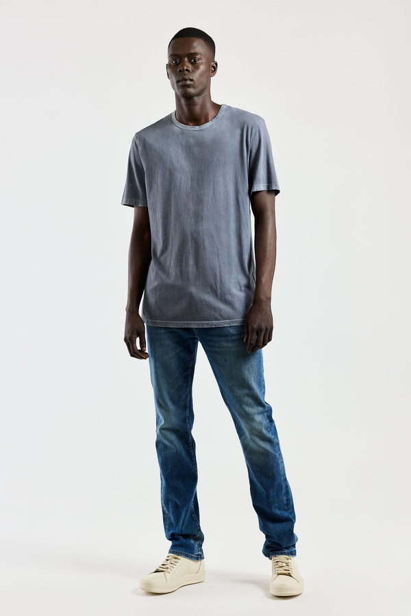 CLASSIC CREW tee Vintage NATURAL BLUE