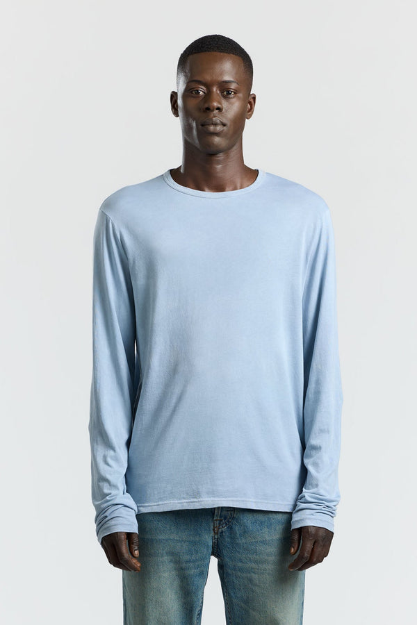 CLASSIC CREW SHIRT PORTOFINO BLUE CAST