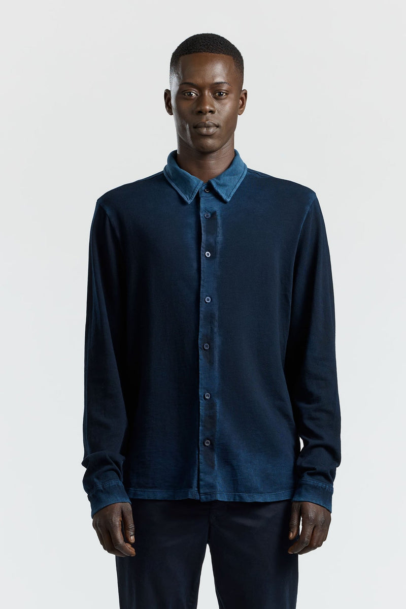 PRESLEY LS BUTTONDOWN-VINTAGE NAVY