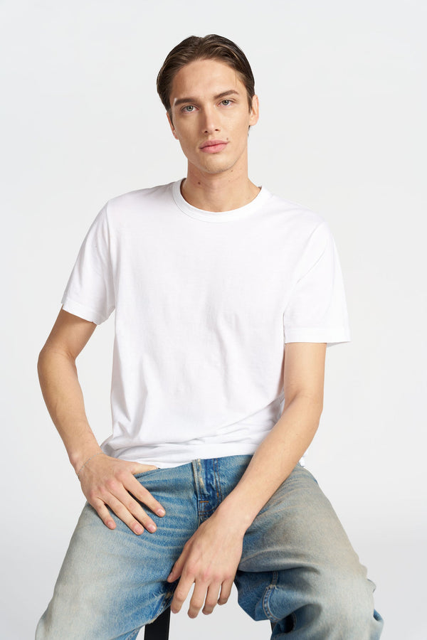 CLASSIC CREWNECK TEE WHITE