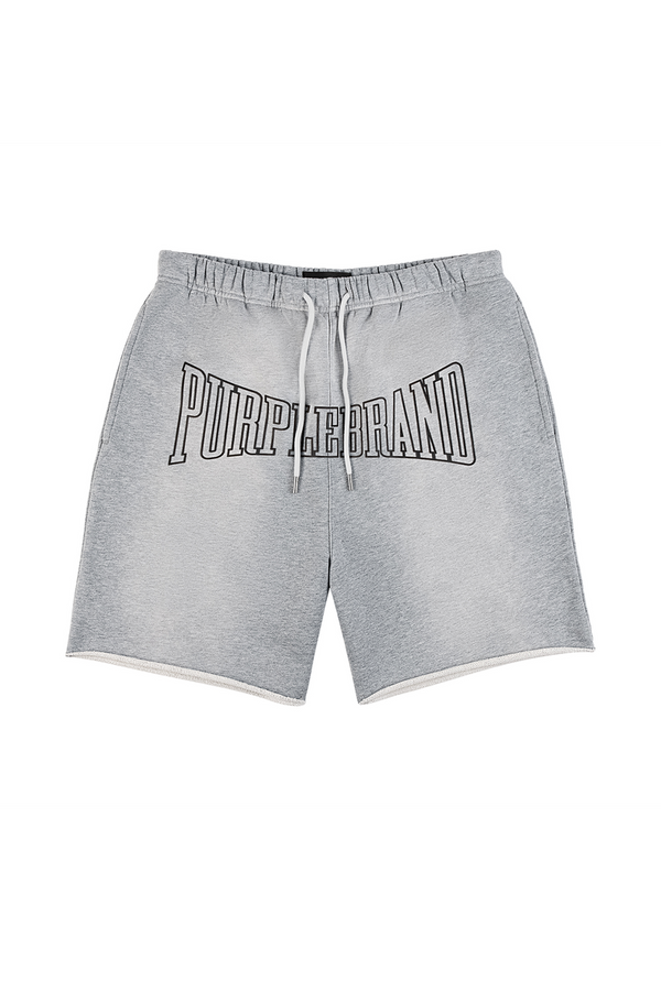 FLEECE SWEATSHORT-HEATHER