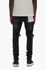 BLACK BIG KNEE BLOWOUTS BLACK WASH