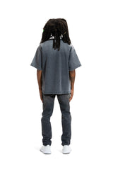 Straight Slim Jean Vintage Blowout - Black