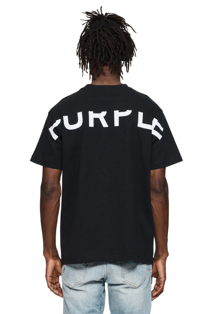 TEXTURED JERSEY SS TEE BLACK BEAUTY-BW323
