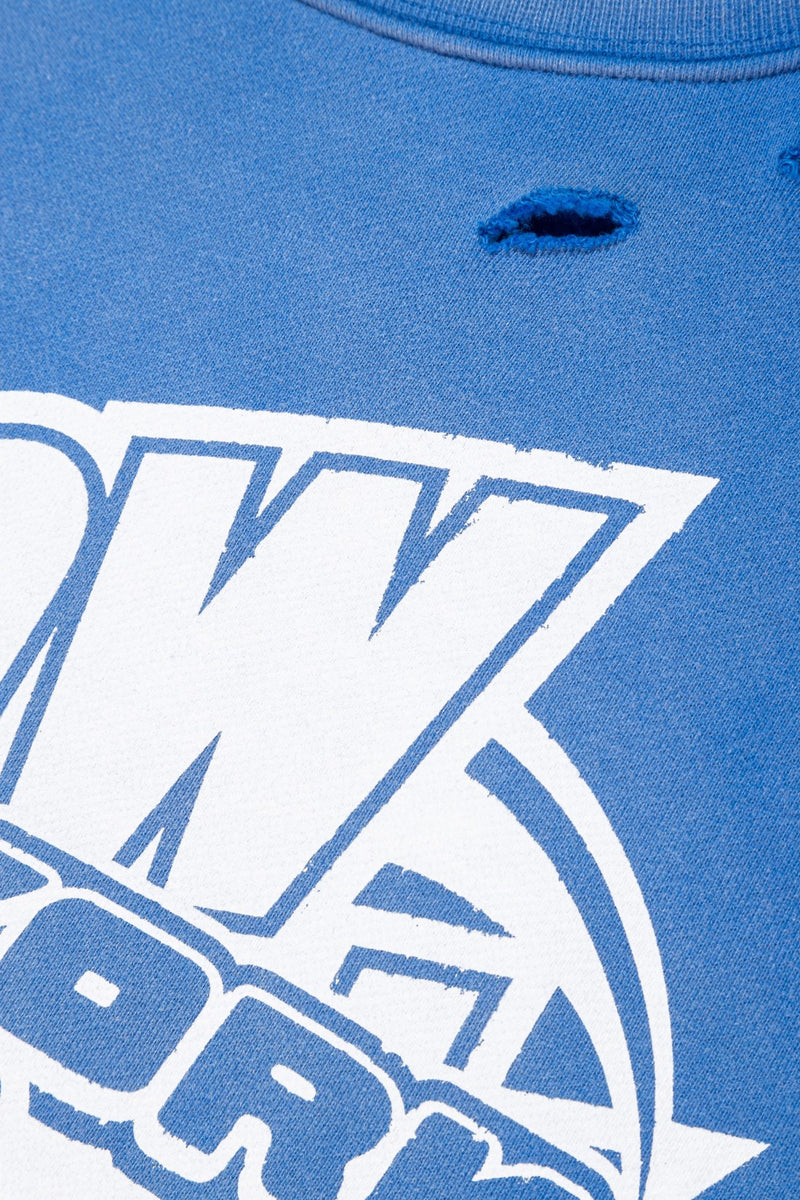 Oversized Crewneck NYC Stack - Blue