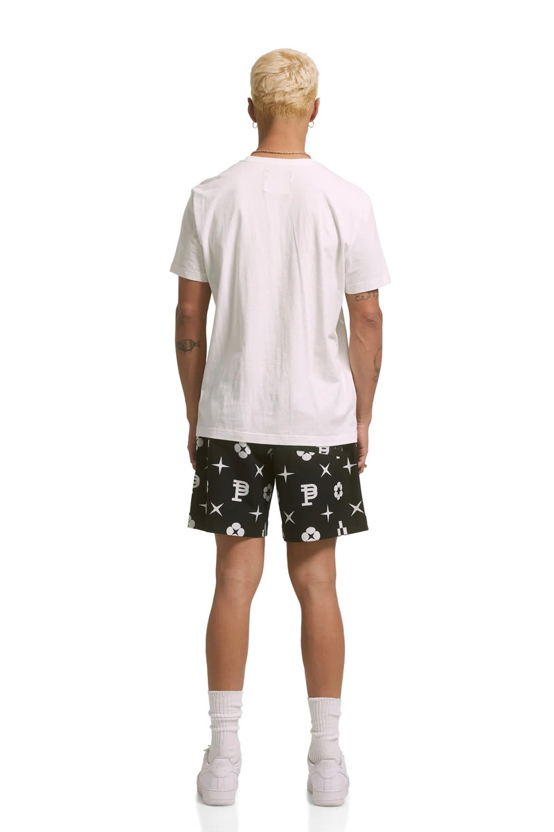 POLYESTER ALL AOUND SHORT