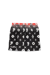 POLYESTER ALL AOUND SHORT