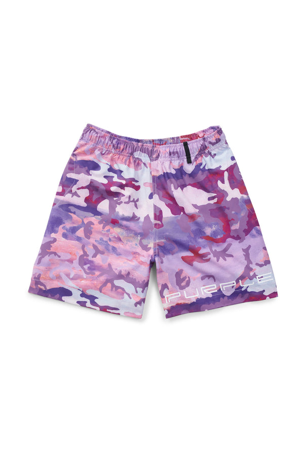 POLY PRINTED ROUND SHORT