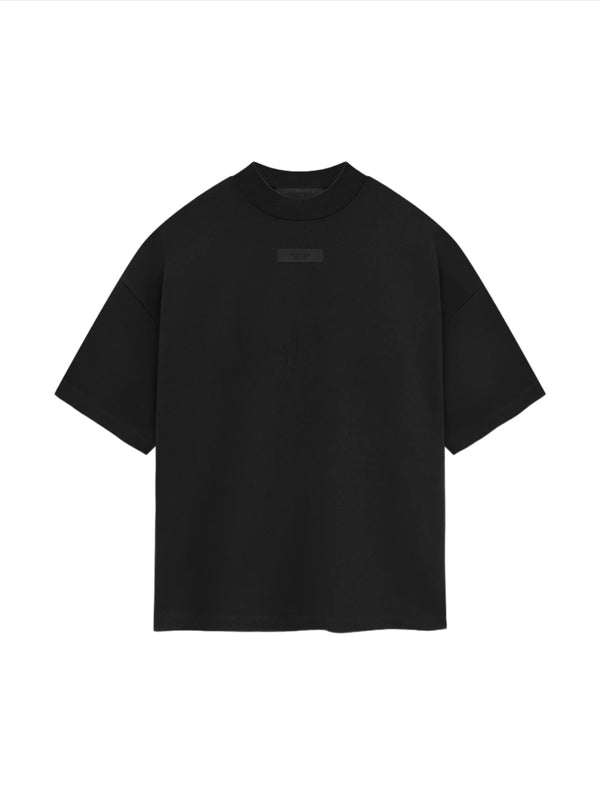 MEN-CREWNECK T-SHIRT-JET BLACK