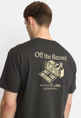 PRINTED T-SHIRT BLACK