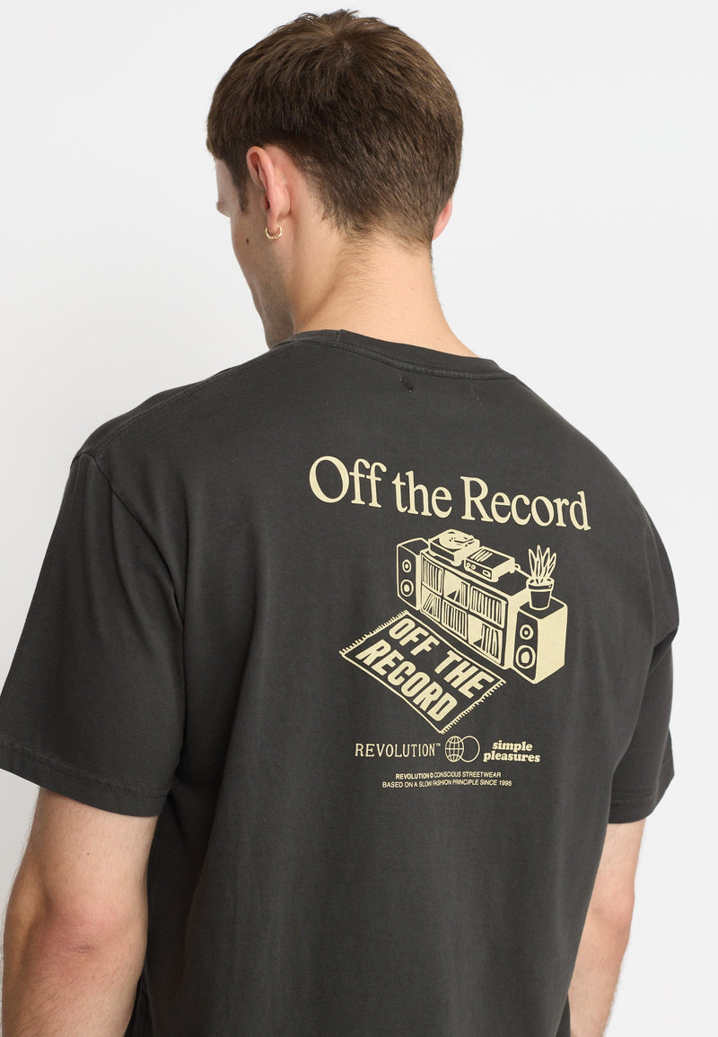 PRINTED T-SHIRT BLACK