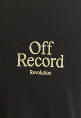PRINTED T-SHIRT BLACK