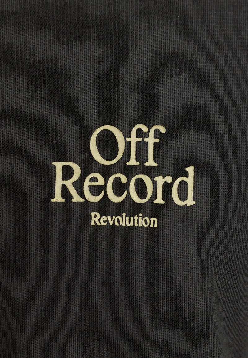 PRINTED T-SHIRT BLACK