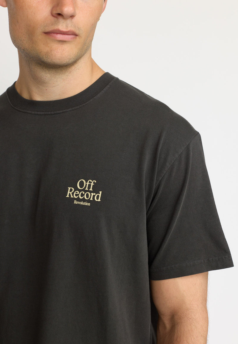 PRINTED T-SHIRT BLACK