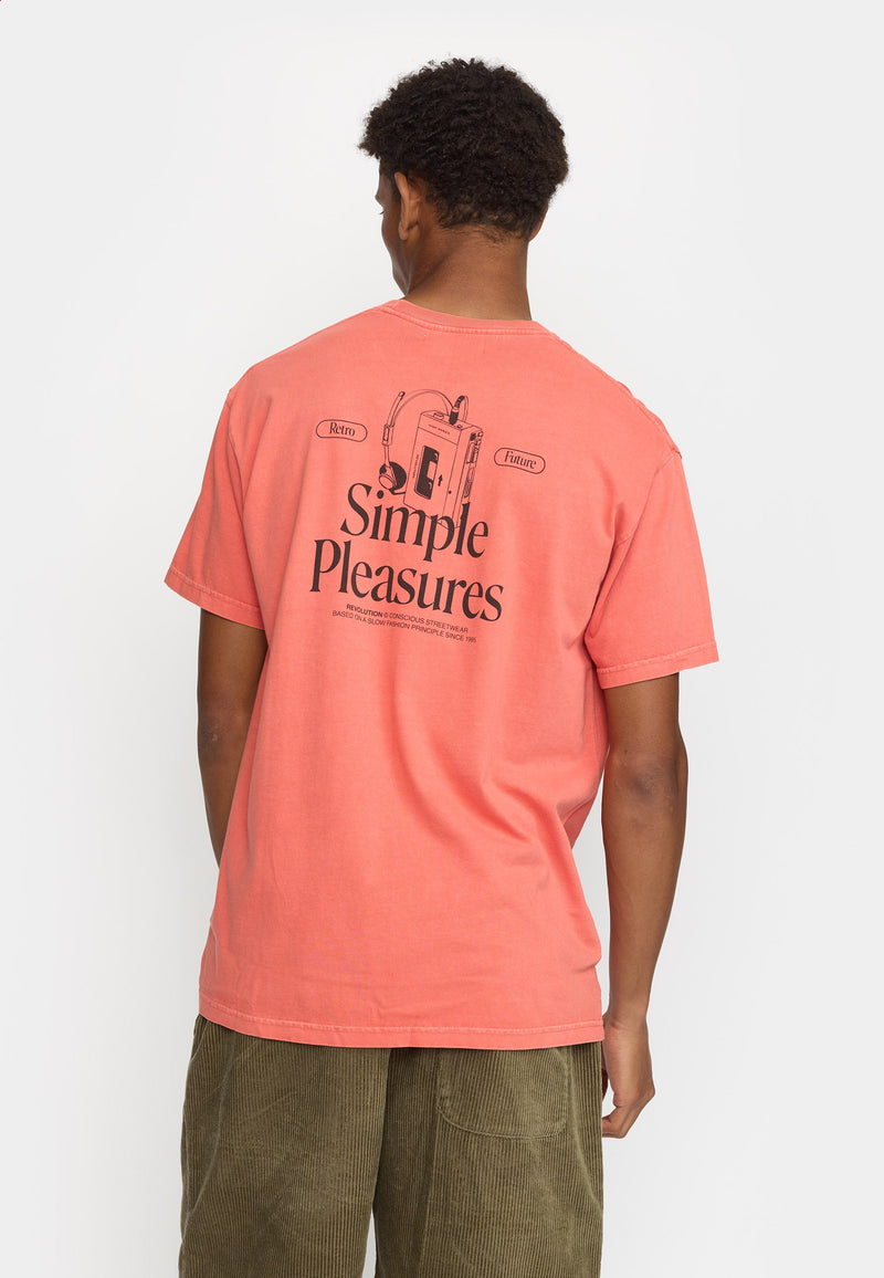 PRINTED T-SHIRT RED