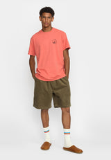 PRINTED T-SHIRT RED