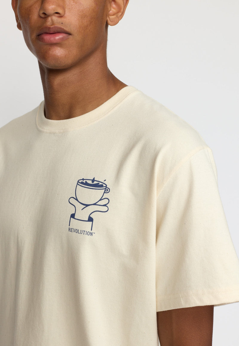 PRINTED T-SHIRT OFFWHITE